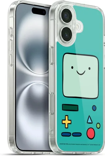 Vista 124 de Head Case Designs Funda de gel suave con licencia oficial de Adventure Time BMO Graphics compatible con Apple iPhone 7 Plus/iPhone 8 Plus