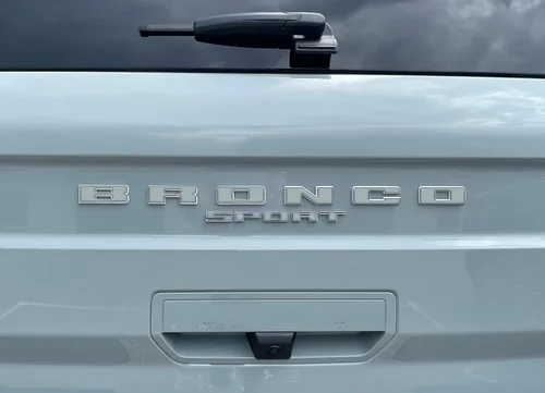 Vista 13 de Superposiciones de letras para portón elevador trasero, compatibles con Bronco Sport 2021-2026