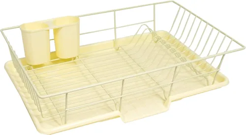 Vista 7 de Sweet Home Collection - Escurridor de platos y soporte para utensilios fáciles de usar