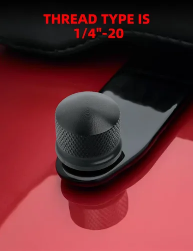 Vista 4 de Amazicha Kit de montaje de tuerca de tornillo de acero inoxidable negro compatible con Harley Davidson Touring Sportster Softail Dyna 1996-2026