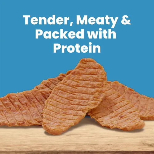 Vista 2 de Blue Buffalo Nudges Jerky Cuts - Golosinas para perros de pollo y pato