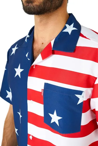 Vista 15 de Opposuits Traje de baño combinado de verano - Conjunto de dos piezas a juego para hombre - Ropa de natación de playa