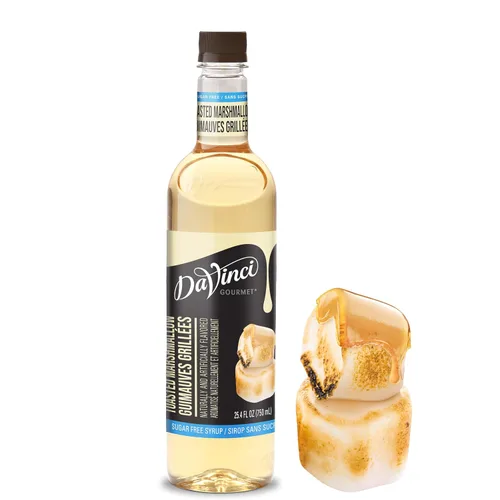 Vista 64 de DaVinci Gourmet - Jarabe de nueces de macadamia sin azúcar, 25.4 onzas líquidas (paquete de 4)