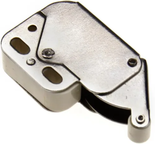 Vista 4 de 2pcs Push To Open Touch Release Lock Spring Loaded Mini Tip Latch Puerta de Armario
