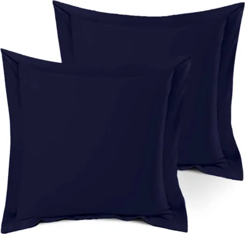 Vista 24 de Juego de 2 fundas de almohada estándar de 600 hilos, 100% algodón egipcio, con cierre de sobre, tamaño estándar de 20 x 26 pulgadas, fundas
