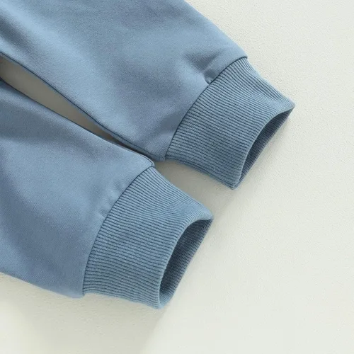 Vista 8 de Mubineo Conjunto de sudadera de manga larga para bebé niño y niña, para otoño e invierno