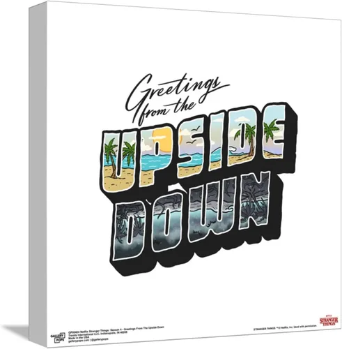 Vista 11 de Trends International Gallery Pops Netflix Stranger Things: Season 4 - Póster de pared de Greetings From Wall Art, 12 x 12 pulgadas, versión Versión