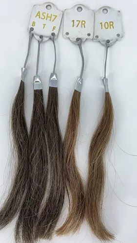 Vista 2 de Toupee - Extensiones de pelo para hombres, sistema de reemplazo de cabello para hombres, cabello humano europeo con piel sintética fina de 10 x 8