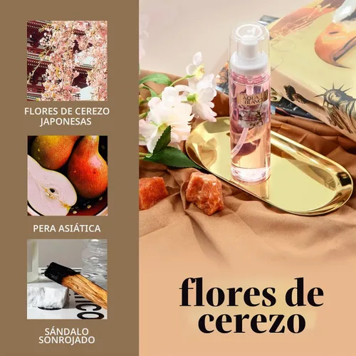 Vista 3 de AQUA BLANCE Spray corporal, fragancia en aerosol para mujer, paquete de 3, cada una de 3.9 onzas líquidas, total de 11.7 onzas líquidas, flor