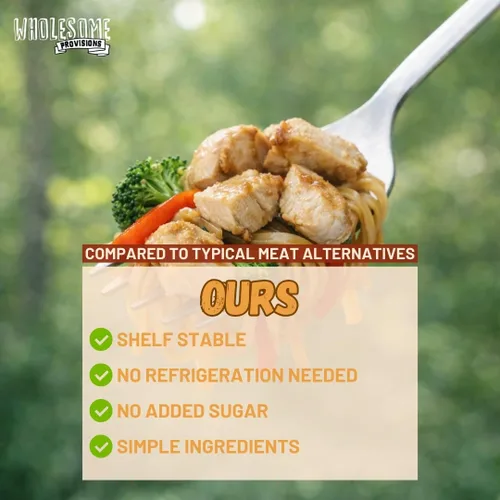 Vista 6 de Proteína vegetal texturizada, sustituto de carne vegana, 100% libre de hexano, fabricada con soja amarilla graduada #1, a base de plantas, fabricada