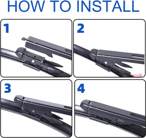 Vista 4 de Limpiaparabrisas delantero compatible con BMW Serie 1 E81 E82 E87 E88118d 118i 120i 120d 123d 125i 128i 135i 116i 2004-2011