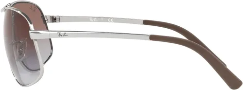 Vista 4 de Ray-Ban RB3387 - 00368 - Gafas de sol plateadasmoradas violeta degradado 2520in plateado