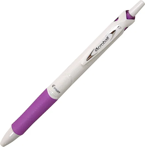 Vista 3 de Pilot Acroball 150, bolígrafo Knock, fino, cuerpo amarillo (BAB-15F-YB)