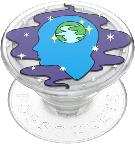 Vista 16 de PopSockets - Agarre para teléfono con soporte expandible, agarre adhesivo, color azul fiesta aguacate Sujeción segura y cómoda, anticaída