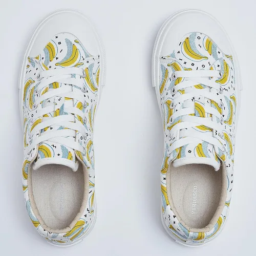 Vista 3 de VERDASCO Zapatos deportivos de lona casuales para mujer, con plantilla gruesa, cómodos, para caminar, zapatos de tenis para mujer