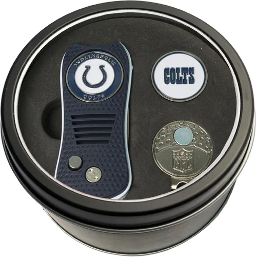 Vista 3 de Team Golf NFL Adult-Unisex Tin Gift Set with Switchfix Divot Tool, Cap Clip, and Ball Marker