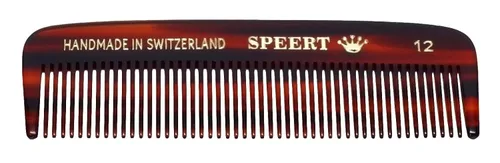Vista 11 de #10 Peine de dientes estrechos hecho a mano Tortuga Havana Acetato fino recto fino desenredante Parting Grooming Teasing Peluquería Peluquería