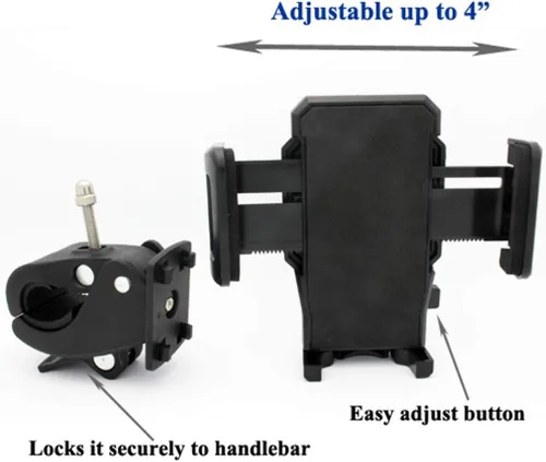 Vista 3 de Soporte para manillar de bicicleta para teléfonos Galaxy A03s A13 A14 A23 A53 A54 5G - Soporte para bicicleta para teléfonos Galaxy A03s A13 A14