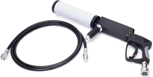 Vista 9 de Máquina de niebla de humo de baja altura de 1200 W, Dmx y máquina de niebla de hielo seco con control remoto, máquina de humo de fiesta, nebulizador