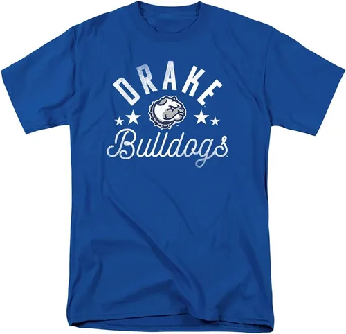 Vista 128 de Collegiate Distressed Mascot Unisex Adult T Shirt Collection 3 Universidad de Adelphi