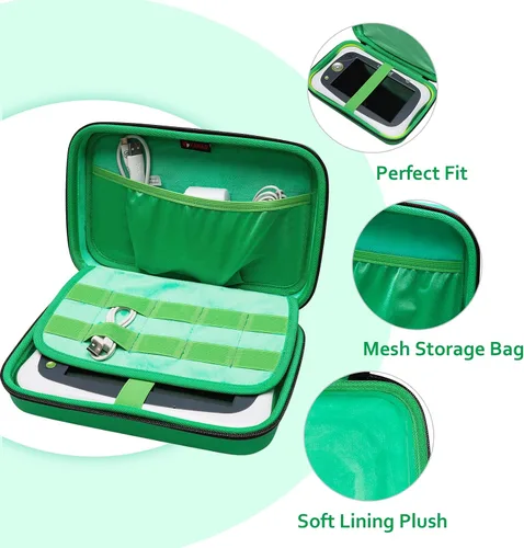 Vista 2 de XANAD Estuche rígido para Leapfrog Epic Academy Edition/Leapfrog LeapPad Ultimate Kids'Learning Tablet - Viajes - Bolsa protectora de almacenamiento