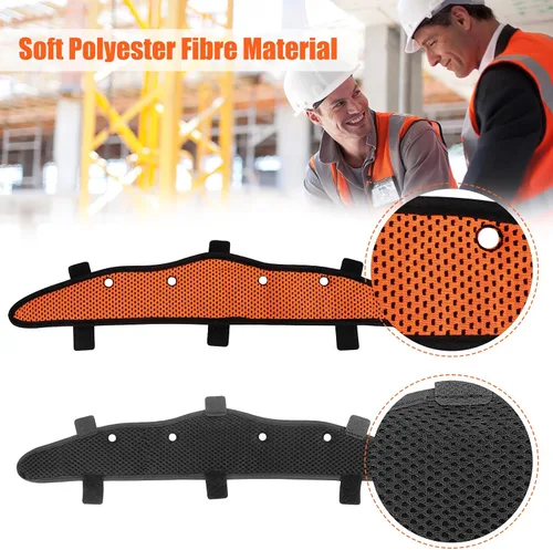 Vista 2 de BATVOX 9 unidades lavables y reutilizables para casco – Forro de algodón para casco de edredón