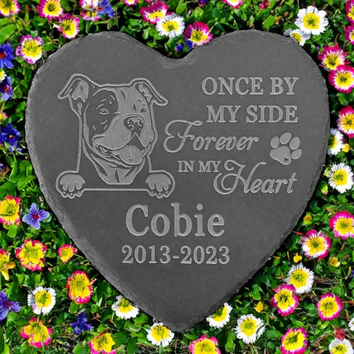 Vista 14 de Regalos conmemorativos de American Staffordshire Terrier, piedra de terrier estadounidense de Staffordshire, regalos de pérdida de American