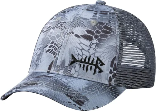 Vista 37 de BASSDASH Altimate Gorro de Pesca con Espalda de Malla para Hombres y Mujeres Gorra de Béisbol Camionero Ajustable