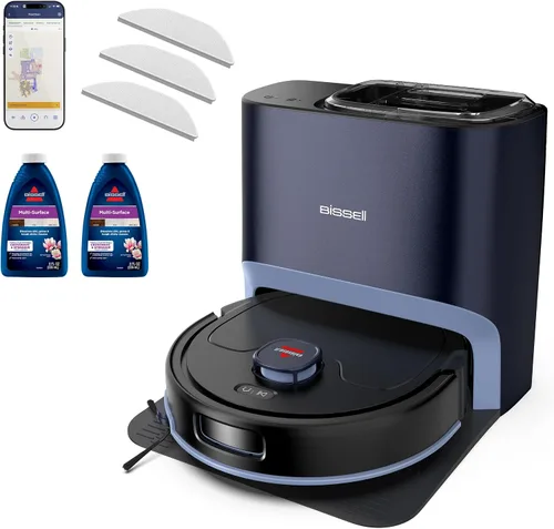 Vista 9 de Bissell Robot aspirador y trapeador FlexClean, Navegación LiDAR, HEPA, 4270