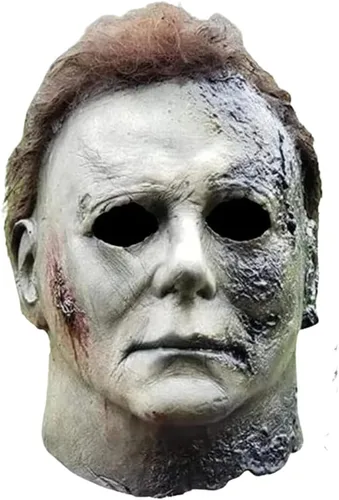 Vista 3 de Boolavard Máscaras de Michael Myers para Halloween, disfraz de terror, cosplay, accesorios de látex