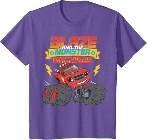 Vista 38 de Blaze & The Monster Machines Cute Blaze - Camiseta Negro