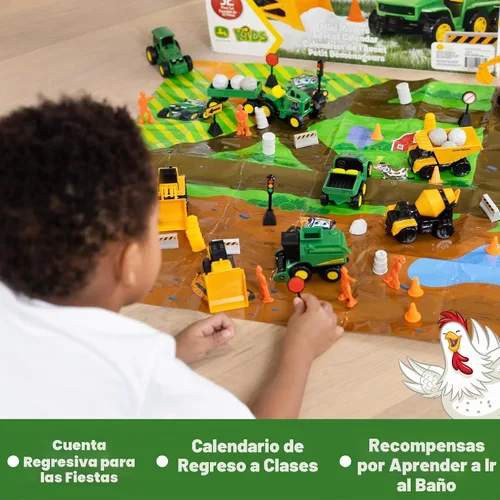 Vista 5 de John Deere Calendario de Adviento de Mini Movers