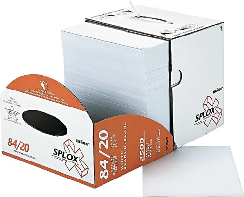 Vista 2 de Boise SP8420 X-9 SPLOX Papel de copia multiuso, 92 brillante, 20 libras, 8-1/2x11, blanco, 2500/CT