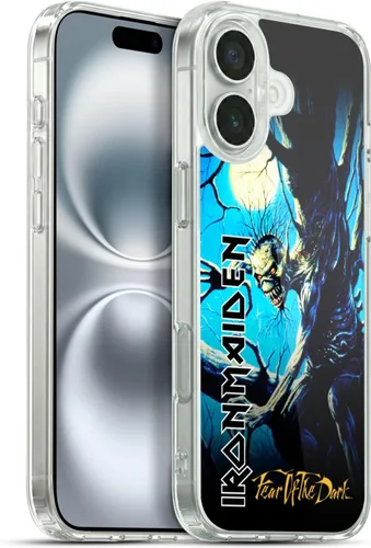 Vista 200 de Head Case Designs Funda de gel suave con licencia oficial de Iron Maiden Brave New World, compatible con Apple iPhone 7 Plus/iPhone 8 Plus Nuevo