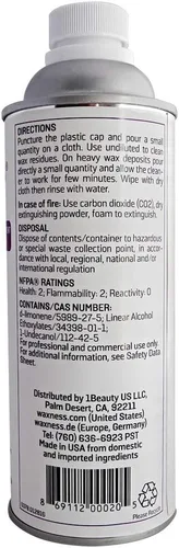 Vista 2 de Wax Necessities Waxness Natural Concentrado Citrus Depilatory Wax Cleaner 95% D Limoneno 16 onzas
