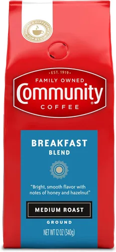 Vista 45 de Community Coffee 100% Colombia, café molido tostado medio oscuro, 12 onzas (paquete de 1)
