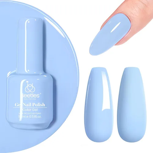 Vista 99 de Beetles - Esmalte de uñas en gel, 1 unidad de 0.5 onzas fluidas (15ml), extracción por remojo, arte de uñas, estética de manicura, bricolaje, curado