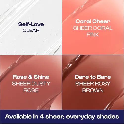 Vista 6 de Alleyoop Lip Goals Bálsamo Labial Brillante – Hidratante labial tintado para mujeres – Bálsamo labial vegano para labios agrietados, bálsamo