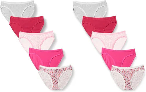Vista 37 de Amazon Essentials Ropa interior de bikini de algodón y elastano para mujer (disponible en tallas grandes)
