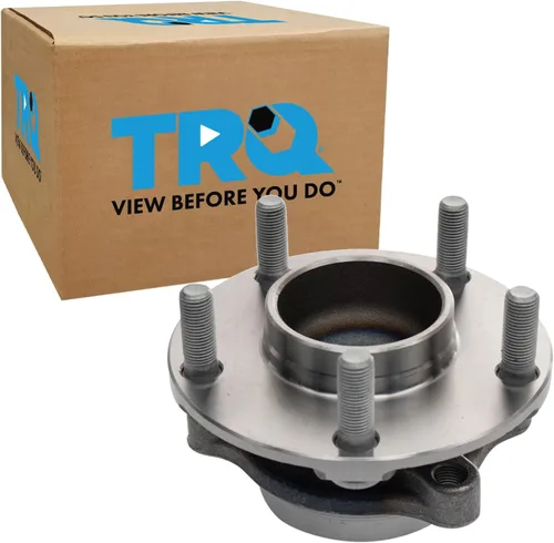 Vista 127 de TRQ Cojinete de rueda lateral del pasajero trasero y conjunto de cubo compatible con Ram ProMaster 1500 ProMaster 2500 ProMaster 3500 2014-2023