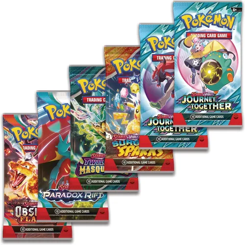 Vista 6 de Pokemon TCG: Colección Premium Bellibolt ex de Iono - 6 Paquetes, Promociones