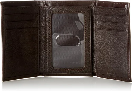 Vista 4 de Nocona Trifold - Avestruz marrón para hombre