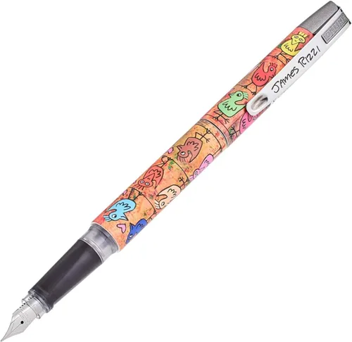 Vista 2 de Online 61343 Campus James Rizzi Piece - Pluma estilográfica, M, punta media, tipo de doble uso, importación original
