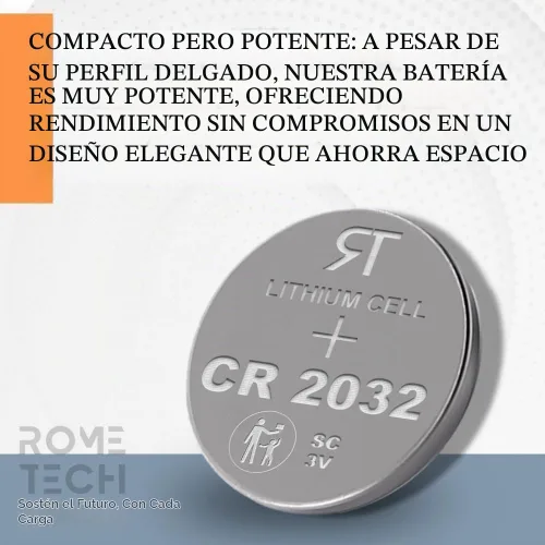 Vista 3 de Rome Tech Batería de repuesto CR2032 compatible con control remoto para Dreo Tower Fan Cruiser Pro T2, MC710S, Pilot Pro S, Pilot Max S, IceWind