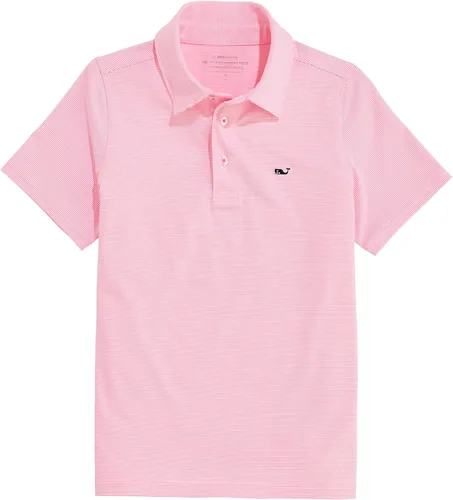 Vista 15 de vineyard vines Polo St. Jean Stripe Sankaty para niño (bebé/niños pequeños/niños grandes)