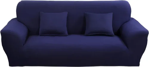 Vista 16 de Funda elástica para sofá de color sólido para sofá de 1/2/3/4 plazas, fundas para sofá modular en forma de L, protector de muebles con fundas