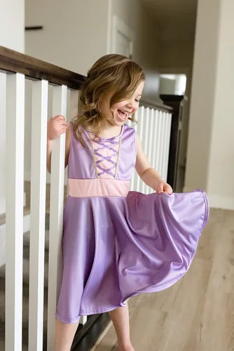 Vista 7 de Little Adventures Rapunzel - Vestido de princesa