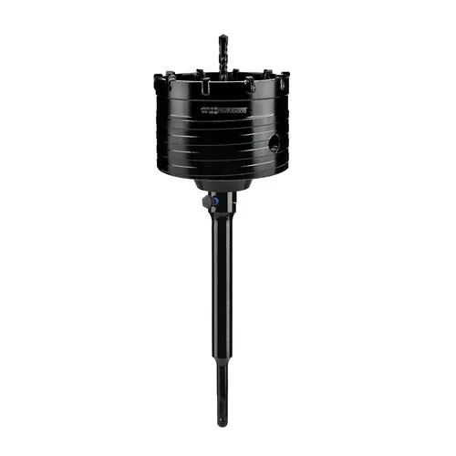 Vista 22 de Mollom Sierra perforadora para hormigón SDS Plus de 8.661 in, cortador de agujeros de alta resistencia con broca de posición central de 4.331 in