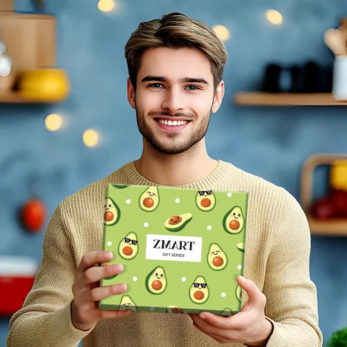 Vista 5 de Zmart Funny Gifts for Men - Pineapple Avocado Socks for Teens, Popcorn Sushi Sauce Socks
