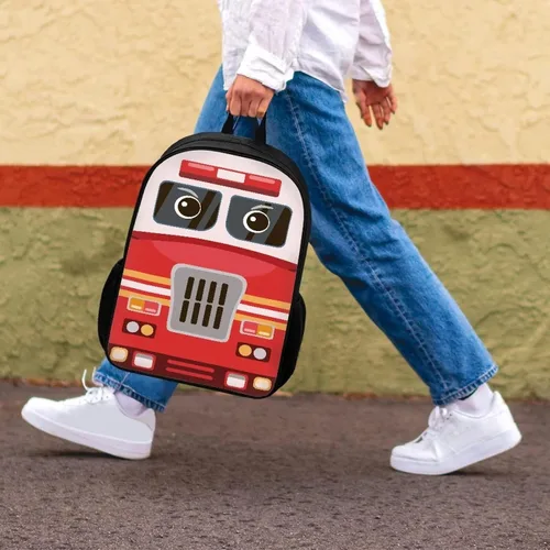 Vista 175 de HUGS IDEA Los animales frescos 3D niños escuela libro bolsa niños impresión mochilas, Baloncesto, Moderno